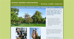 Desktop Screenshot of equine-animal-assisted-therapy.org.uk